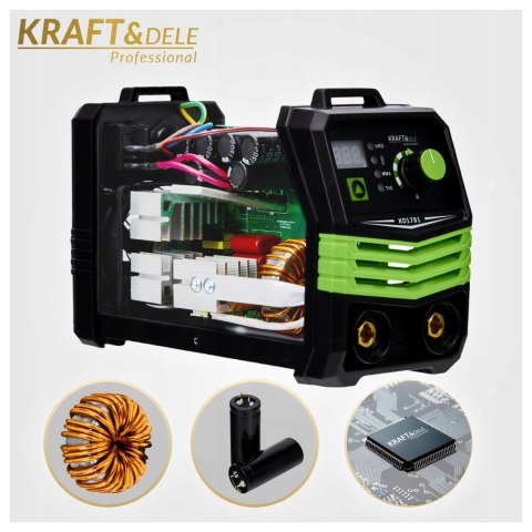 SPAWARKA INWERTOROWA INWERTEROWA 330A LCD MMA IGBT TIG LIFT MASKA PRZEWODY