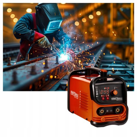 SPAWARKA INWERTOROWA INWERTEROWA IGBT MMA LIFT TIG 350A 3W1 BLUE KRAFT&DELE