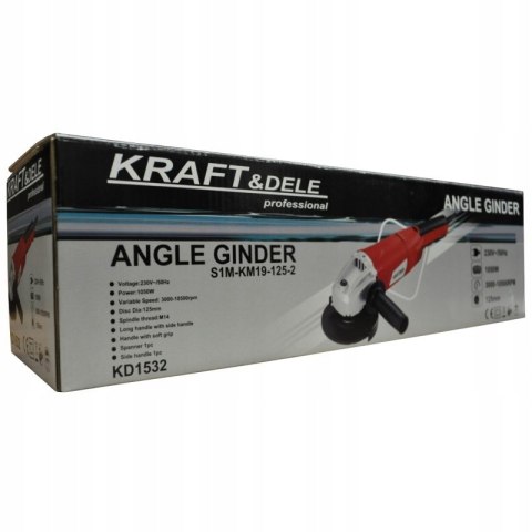 SZLIFIERKA KĄTOWA KĄTÓWKA ELEKTRYCZNA 1050W 125MM