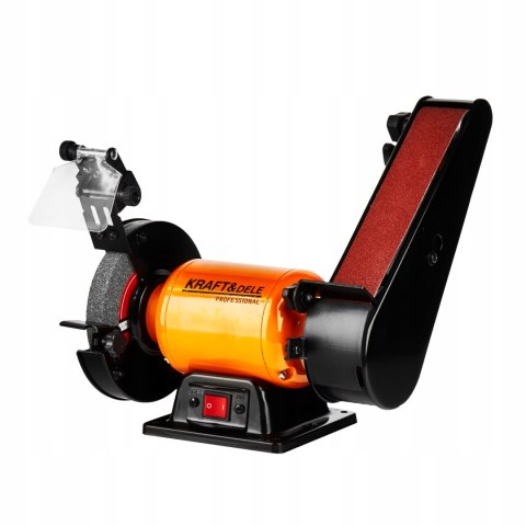 Szlifierka Stołowa Taśmowa Kamienna Drewna Metalu 2w1 150x20 mm 230V 1800 W