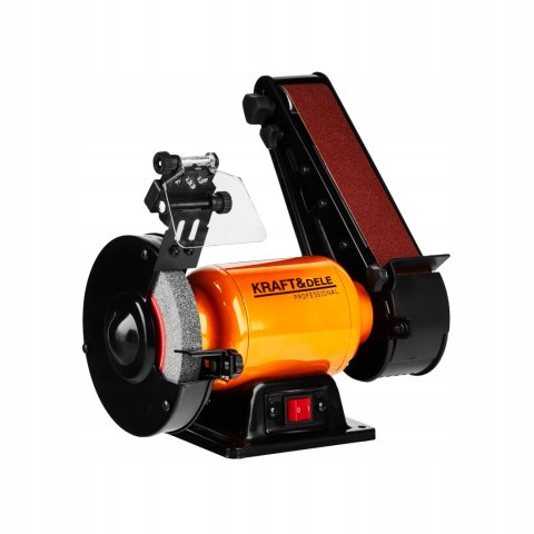 Szlifierka Stołowa Taśmowa Kamienna Drewna Metalu 2w1 150x20 mm 230V 1800 W