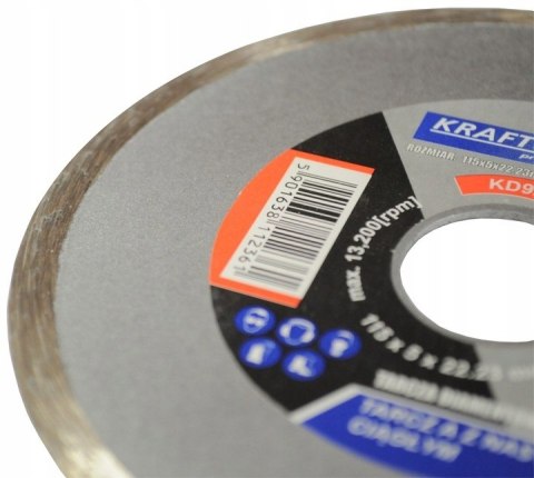 TARCZA DO CIĘCIA BETONU DIAMENTOWA 115x5x22,23 KD920