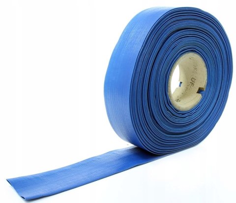 Wąż do Wody Gumowy Płaski Kraft&Dele KD776 1'' Cal 52mm 50 m