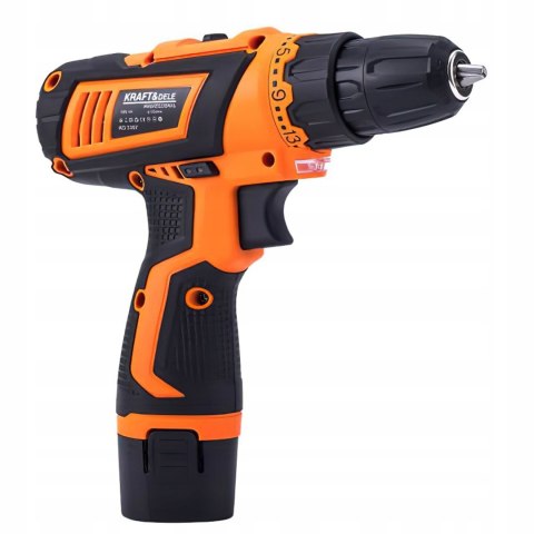 Wiertarko-Wkrętarka Akumulatorowa 18V 1,5Ah Kraft&Dele Zestaw 50 Elementów