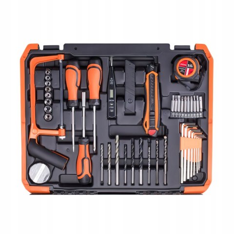 Wiertarko-Wkrętarka Akumulatorowa 18V 1,5Ah Kraft&Dele Zestaw 50 Elementów