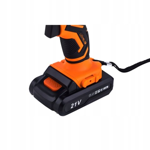 Wiertarko Wkrętarka Akumulatorowa Kraft&Dele 21V 2Ah 2x Bateria Zestaw