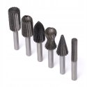 ZESTAW FREZÓW DO METALU 6 ELEMENTÓW KASETA FREZOWANIE 6,3MM KD11215