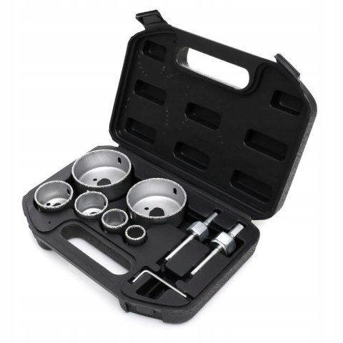ZESTAW OTWORNIC OTWORNICE WOLFRAMOWE 22-73MM 9 ELEMENTÓW KD10285