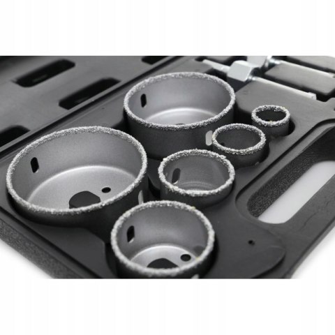 ZESTAW OTWORNIC OTWORNICE WOLFRAMOWE 22-73MM 9 ELEMENTÓW KD10285