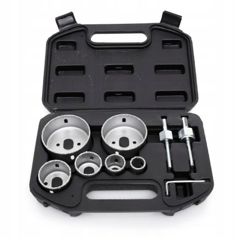 ZESTAW OTWORNIC OTWORNICE WOLFRAMOWE 22-73MM 9 ELEMENTÓW KD10285