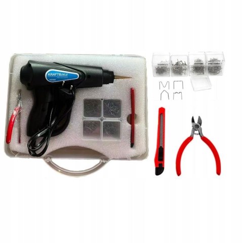 ZSZYWARKA DO PLASTIKU TWORZYWA ZGRZEWARKA SPAWARKA 200 ZSZYWEK 4 WZORY ZEST