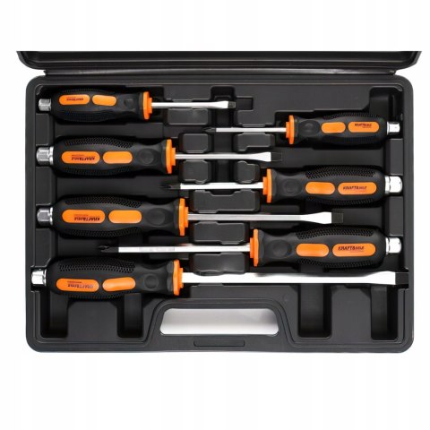 Zestaw Wkrętaków Śrubokrętów do Podbijania Śrubokręty Ślusarskie 7 Sztuk