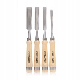 Zestaw dłut stolarskich 4 szt. 10, 16, 20, 25mm Kraft&Dele