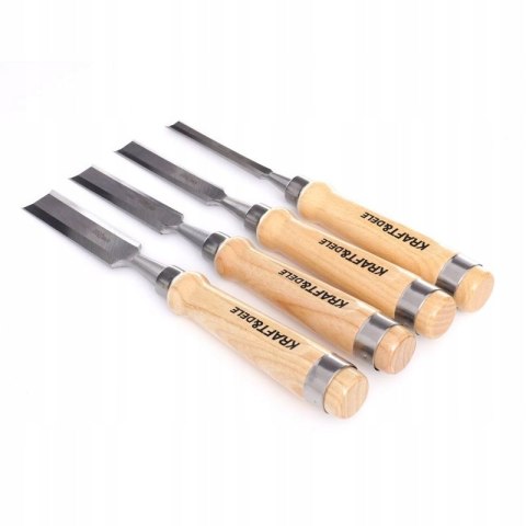 Zestaw dłut stolarskich 4 szt. 10, 16, 20, 25mm Kraft&Dele