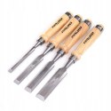 Zestaw dłut stolarskich 4 szt. 10, 16, 20, 25mm Kraft&Dele