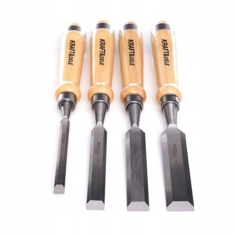 Zestaw dłut stolarskich 4 szt. 10, 16, 20, 25mm Kraft&Dele