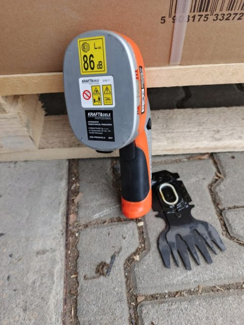 OUTLET W1087 AKUMULATOROWE NOŻYCE DO TRAWY KRZEWÓW MOCNY