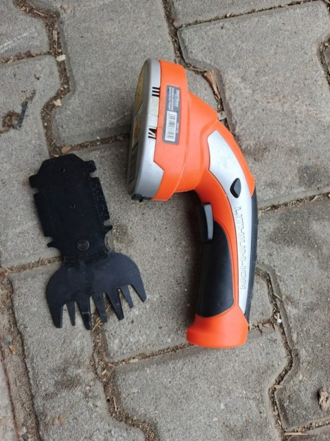 OUTLET W1087 AKUMULATOROWE NOŻYCE DO TRAWY KRZEWÓW MOCNY