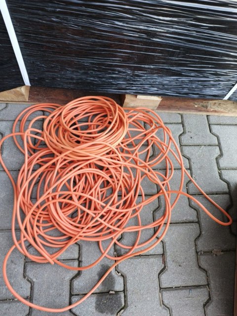 OUTLET W1107 PRZEDŁUŻACZ 50M OGRODOWY BUDOWLANY KABEL GRUBY MOCNY