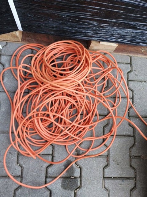 OUTLET W1107 PRZEDŁUŻACZ 50M OGRODOWY BUDOWLANY KABEL GRUBY MOCNY