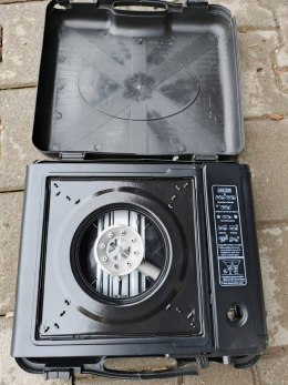 OUTLET W1171 KUCHENKA TURYSTYCZNA JEDNOPALNIKOWA CZARNA