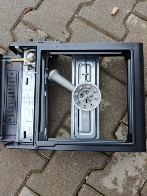 OUTLET W1171 KUCHENKA TURYSTYCZNA JEDNOPALNIKOWA CZARNA