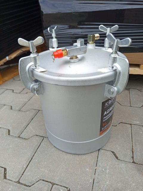 OUTLET W1216 AGREGAT MALARSKI 8L PISTOLET LAKIERNICZY MALOWANIA