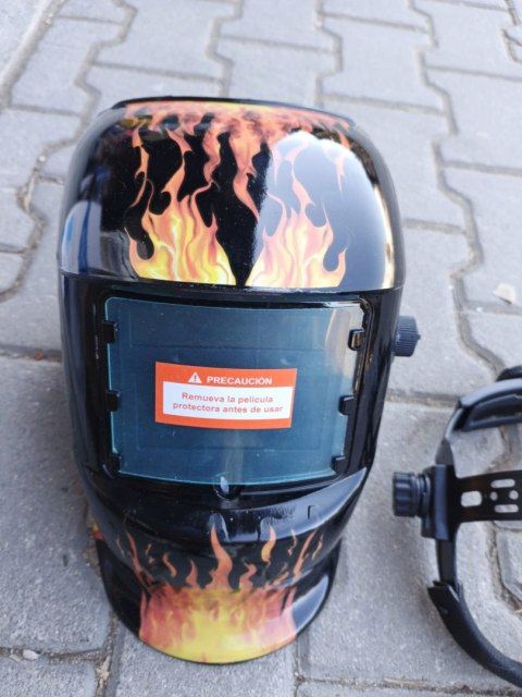 OUTLET W1272 SAMOŚCIEMNIAJĄCA MASKA PRZYŁBICA SPAWALNICZA AUTOMATYCZNA