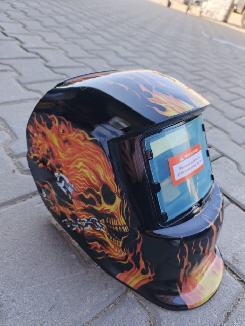 OUTLET W1272 SAMOŚCIEMNIAJĄCA MASKA PRZYŁBICA SPAWALNICZA AUTOMATYCZNA