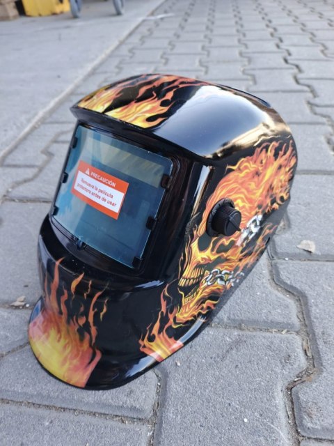 OUTLET W1272 SAMOŚCIEMNIAJĄCA MASKA PRZYŁBICA SPAWALNICZA AUTOMATYCZNA