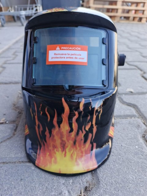 OUTLET W1272 SAMOŚCIEMNIAJĄCA MASKA PRZYŁBICA SPAWALNICZA AUTOMATYCZNA