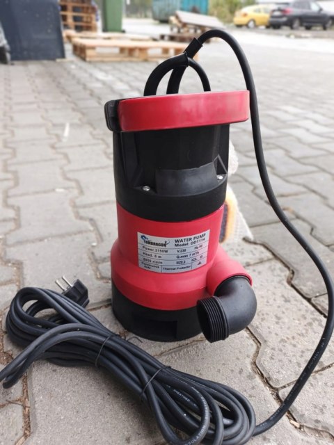 OUTLET W1303 POMPA ZATAPIALNA DO WODY CZYSTEJ BRUDNEJ DESZCZÓWKI MOCNA