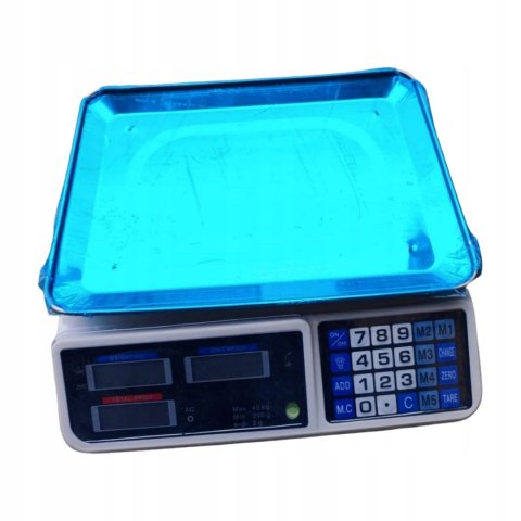 OUTLET W1318 WAGA SKLEPOWA ELEKTRONICZNA MAGAZYNOWA MOCNA