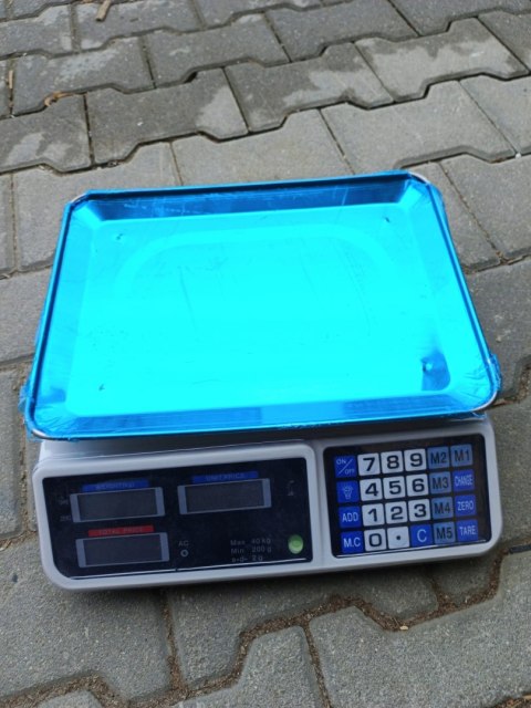 OUTLET W1318 WAGA SKLEPOWA ELEKTRONICZNA MAGAZYNOWA MOCNA