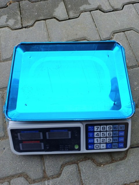 OUTLET W1318 WAGA SKLEPOWA ELEKTRONICZNA MAGAZYNOWA MOCNA