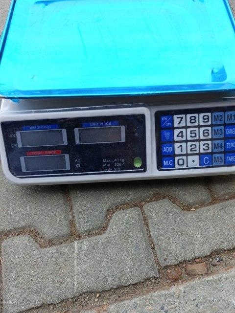 OUTLET W1318 WAGA SKLEPOWA ELEKTRONICZNA MAGAZYNOWA MOCNA