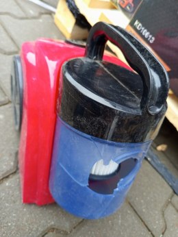 OUTLET W970 ODKURZACZ CYKLONOWY BEZWORKOWY ONDRAGON LEKKI FILTR MOCNY RED