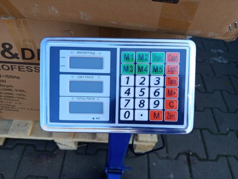 OUTLET W977 150KG WAGA MAGAZYNOWA PRZEMYSŁOWA TOWAROWA SKLEPOWA LCD