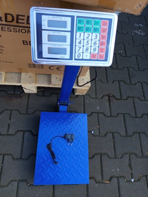 OUTLET W977 150KG WAGA MAGAZYNOWA PRZEMYSŁOWA TOWAROWA SKLEPOWA LCD