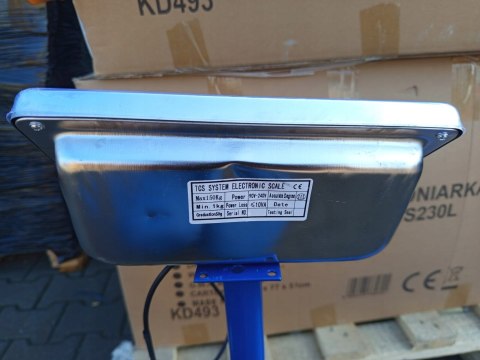 OUTLET W977 150KG WAGA MAGAZYNOWA PRZEMYSŁOWA TOWAROWA SKLEPOWA LCD