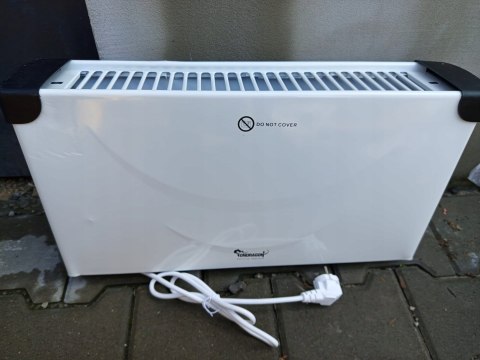 OUTLET W987 GRZEJNIK ELEKTRYCZNY KONWEKTOROWY REGULACJA FARELKA NAGRZEWNICA