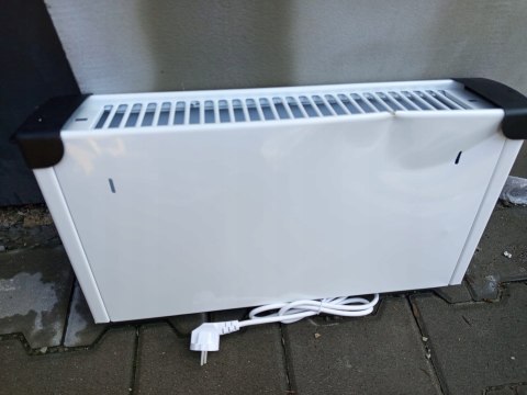OUTLET W987 GRZEJNIK ELEKTRYCZNY KONWEKTOROWY REGULACJA FARELKA NAGRZEWNICA
