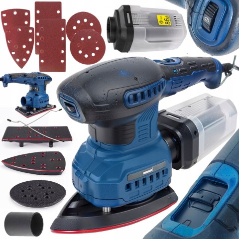 OUTLET W1002 SZLIFIERKA MIMOŚRODOWA OSCYLACYJNA 125mm 1350W REGULACJA