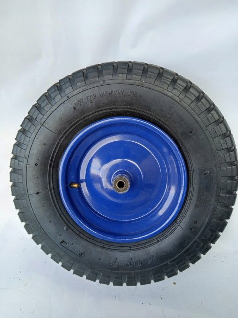 OUTLET W512 KOŁO KÓŁKO DO WÓZKA TACZKI 6PR DĘTKOWE MOCNE 4.00-8