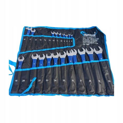 OUTLET W559 KLUCZE PŁASKO OCZKOWE Z GUMA KLUCZE PŁASKIE GUMOWYM UCHWYTEM