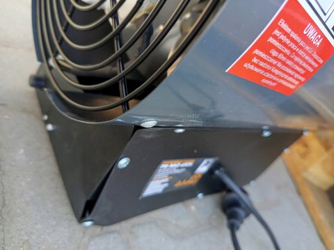 OUTLET W561 NAGRZEWNICA DMUCHAWA GAZOWA REDUKTOR ZESTAW 65kW