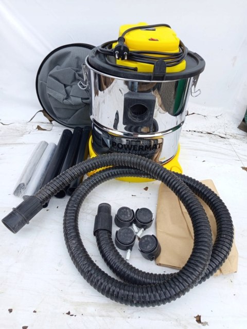 OUTLET W568 ODKURZACZ PRZEMYSŁOWY POPIOŁU KOMINKA GRU 2000W BRALI NA CZĘŚCI