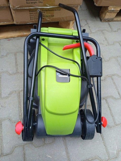 OUTLET W648 KOSIARKA ELEKTRYCZNA DO TRAWY NÓŻ 32CM LEKKA 2400W BEZ KOSZA