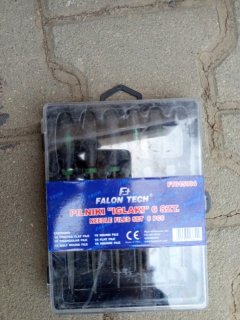 OUTLET W654 ZESTAW KOMPLET PILNIKÓW PILNIKI IGLAKI 5 IGLAKÓW