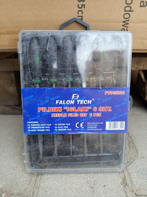 OUTLET W654 ZESTAW KOMPLET PILNIKÓW PILNIKI IGLAKI 5 IGLAKÓW